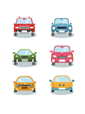 免費(fèi)卡通汽車(chē)矢量素材模板下載指南 AI格式、3072像素與編號(hào)28389963解析